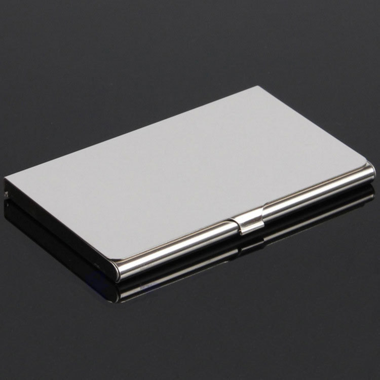 In-Stock Cross-Border 430 Stainless Steel Metal Business Card Holder, Business Promotional Gift Card Holder, Manufacturer Storage Card Box In-Stock Cross-Border 430 Stainless Steel Metal Business Card Holder, Business Promotional Gift Card Holder, Manufacturer Storage Card Box