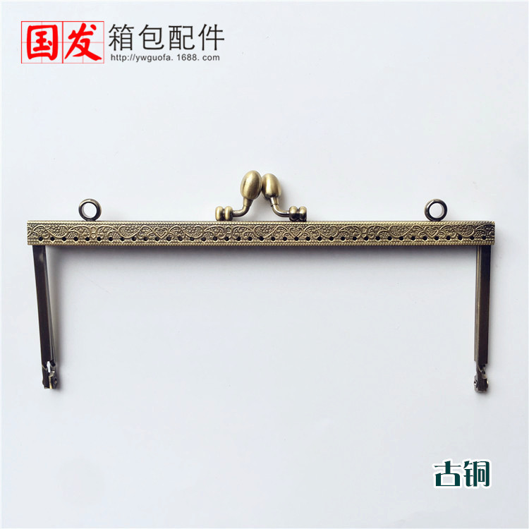 20CM cuadrado piezas de carro convexo cabeza de brotes de oro cabeza de oro accesorios de bolsa de oro al por mayor