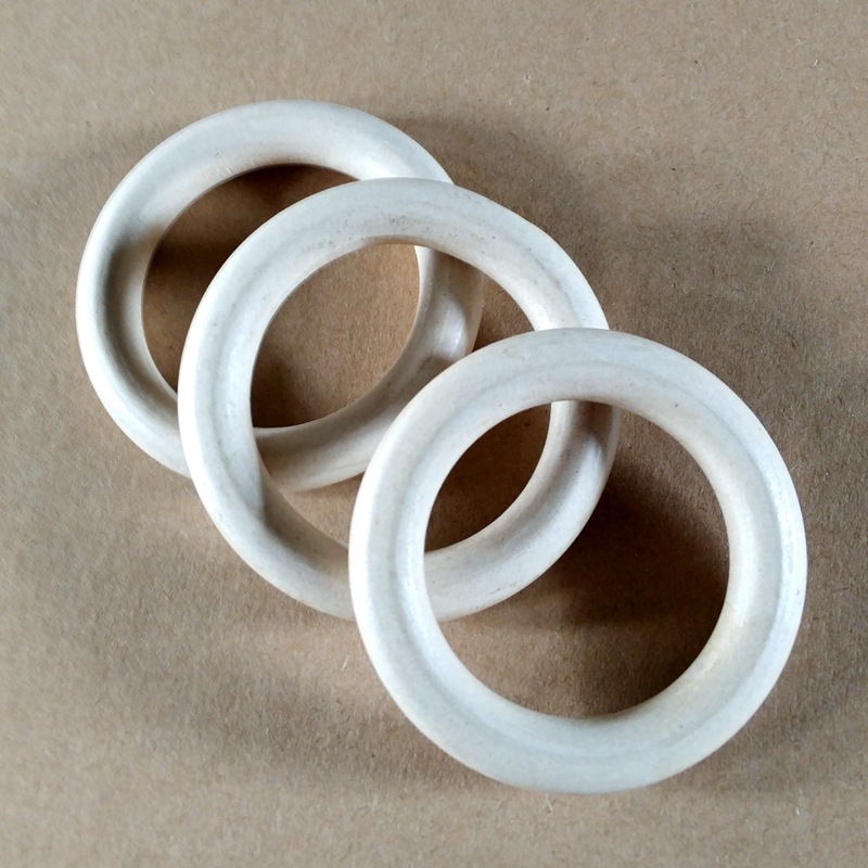 DIY decorativo de madera anillo colgante de madera decorativo anillo de madera decorativo