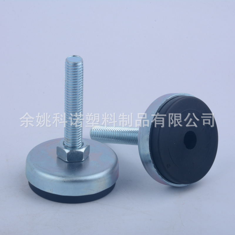 厂家批量供应M12镀锌地脚螺钉，橡胶支撑脚，防滑地脚，