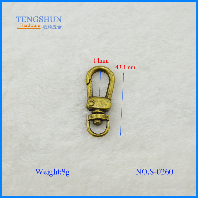 厂家直销  箱包配件  锌合金压铸手袋五金  三分小顶扣*