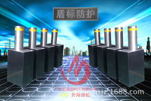 济南升降柱 济南地埋路障厂家供应 佛山不锈钢升降路桩车站护柱