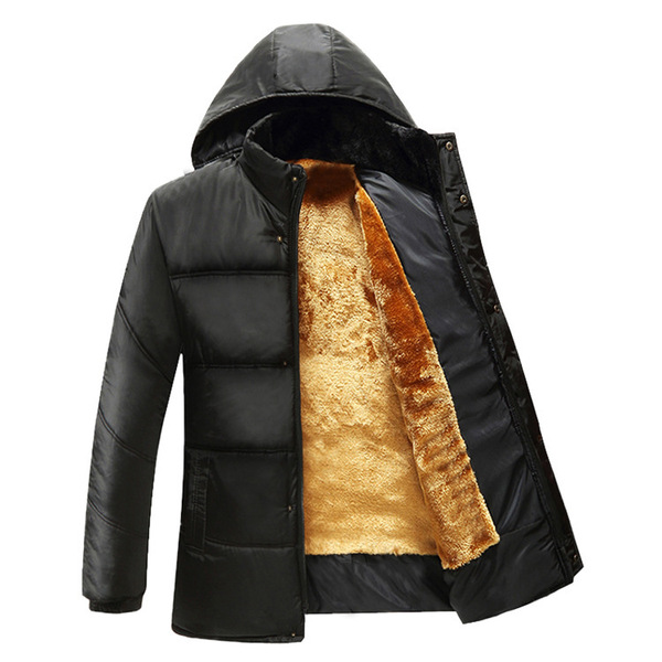 Insulated down jacket