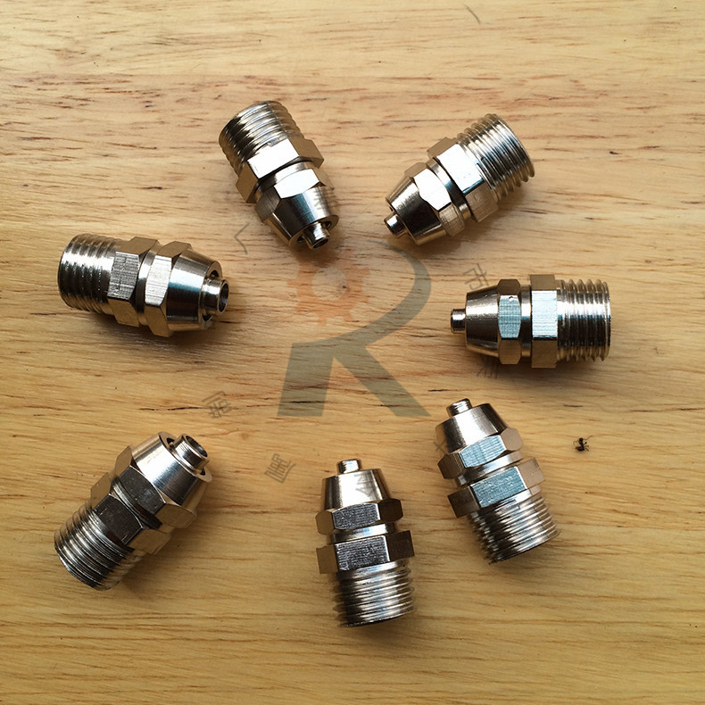 厂家供应快拧气接头 点胶设备 快拧铜接头 直通内螺纹快拧接头