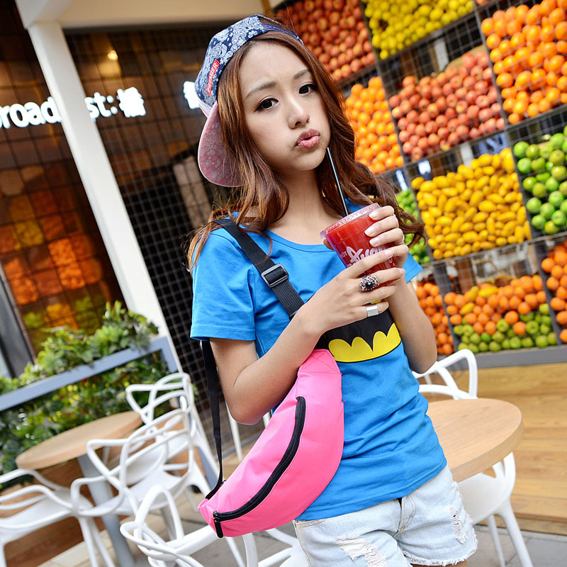 Fábrica al por mayor de los hombres al aire libre de deportes bolso de la cintura bolsa de pecho de moda fuera crossbody teléfono móvil cambio femenino entrega de una sola pieza