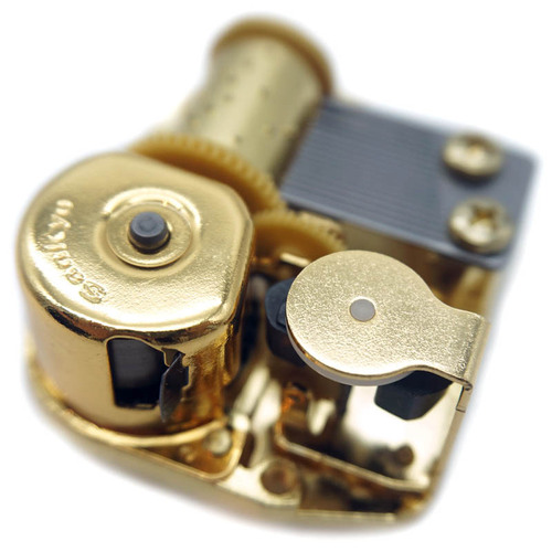 Japanese sankyo 18-tone gold-plated music box music box wind-up movement multi-song development and arrangement DIY