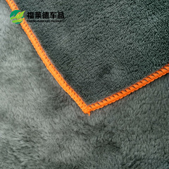 Two-sided absorbent dish cloth, thick table wiping cloth towel, kitchen less oily and shedding cleaning cloth hand towel