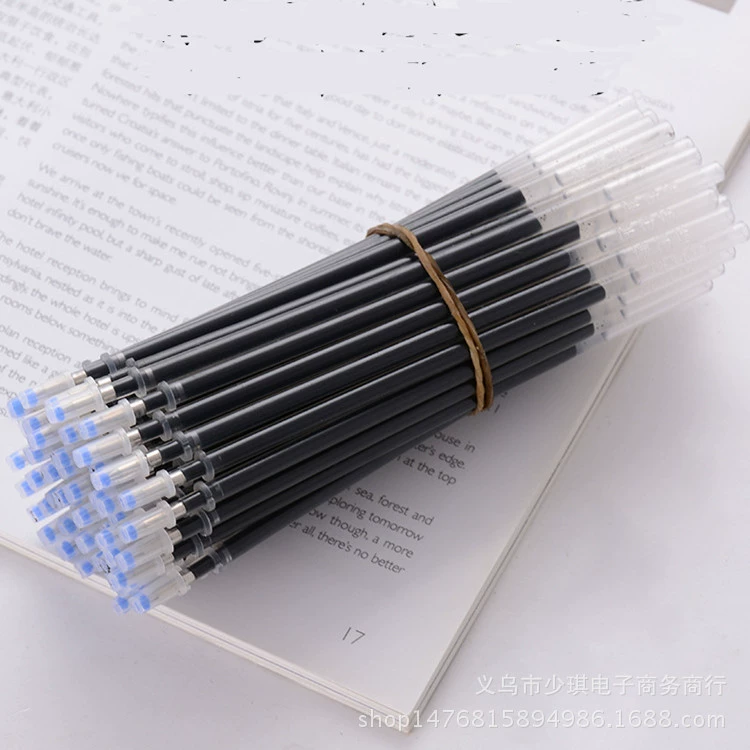 Rollerball Pen 0.5 mm, Gel Refill 12.9 cm, Bullet Tip, Black Red Blue