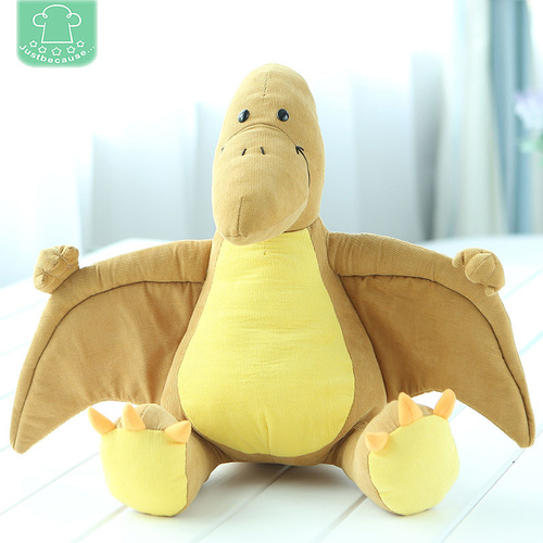 Wholesale plush fabric toys—plush pillows, dolls, car-mounted birthday gifts, and dinosaur plush figures—from foreign trade export manufacturers.