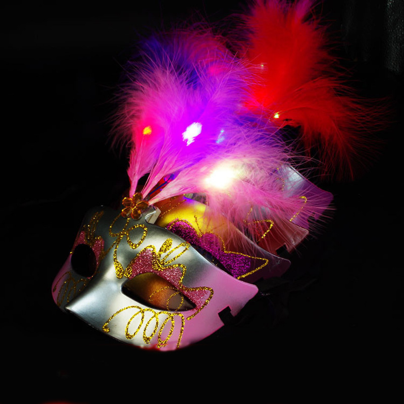 plastic painted mask