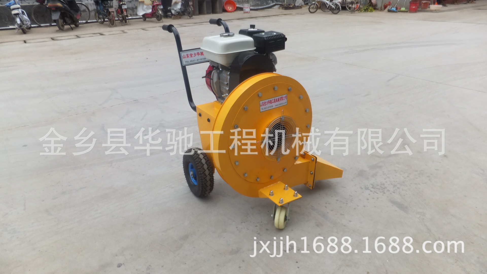 山东双风口吹风机.大马力路面吹风机.手推式工程吹风机