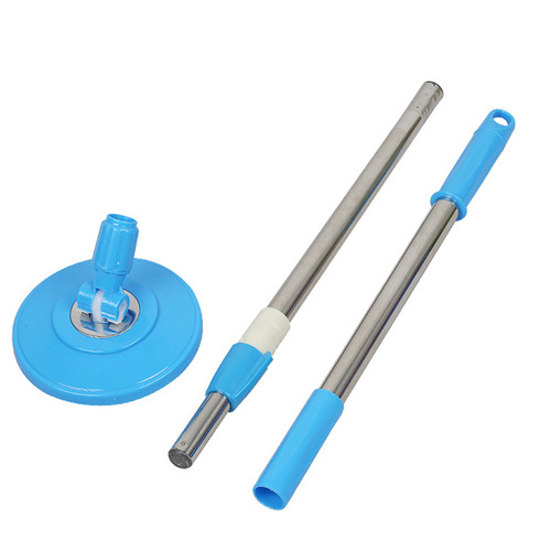 Rotary mop rod universal accessories stainless steel rod reinforced thick explosion-proof mop rod awesome mop rod