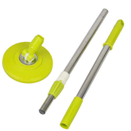 Rotary mop rod universal accessories stainless steel rod reinforced thick explosion-proof mop rod awesome mop rod