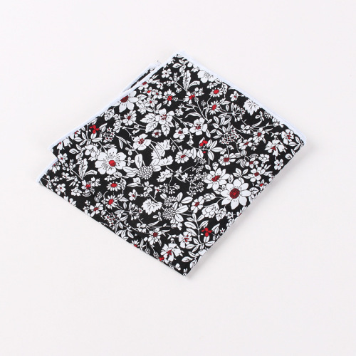 Wholesale men's casual pocket square square scarf for formal suit, thin edge tie and matching handkerchief manufacturer