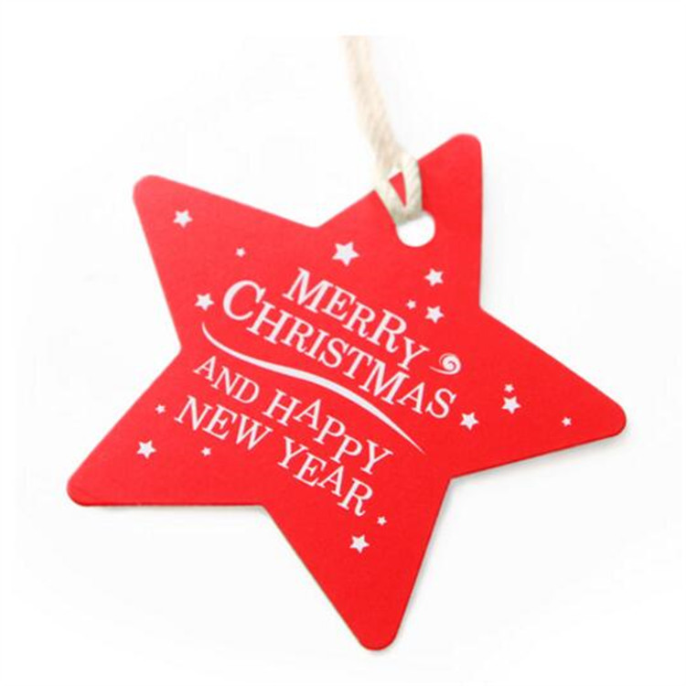 100片批发烘培包装圣诞节ZAKKA牛皮纸 圣诞吊牌 /挂牌/小卡片现货