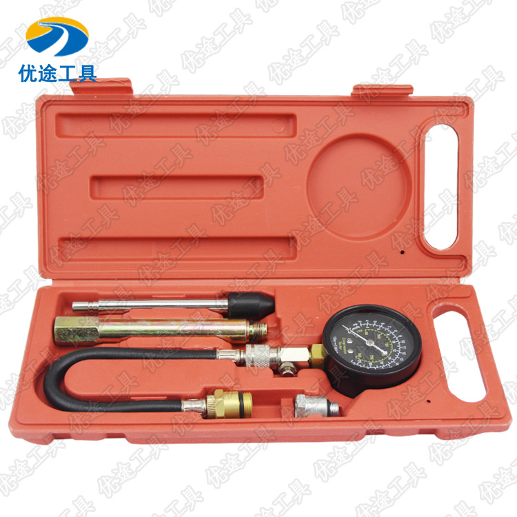 新款 带加长杆 G324气缸压力表 汽缸表 缸压表