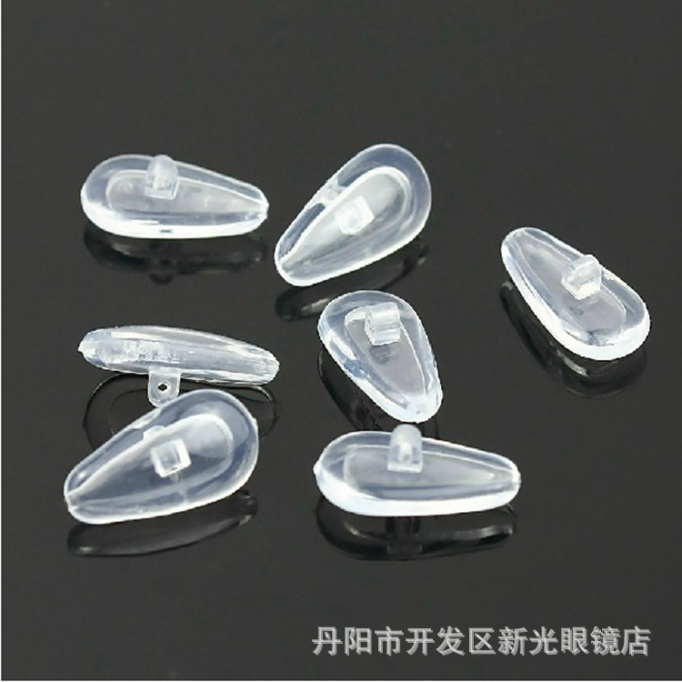 Airbag Nose Pad A3 Silicone Airbag Nose Pad Air Cushion Glasses Holes Silicone Non-slip Nose Pad Glasses Accessories