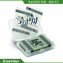 P089 透明塑料扑克牌pp塑料盒包装密码箱盒子定 制定 做生产加工
