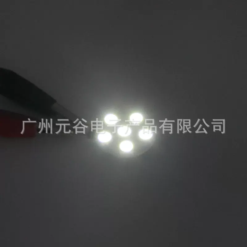 G4 6SMD圆板贴片5050SMD 直插灯 12V DC 显指80