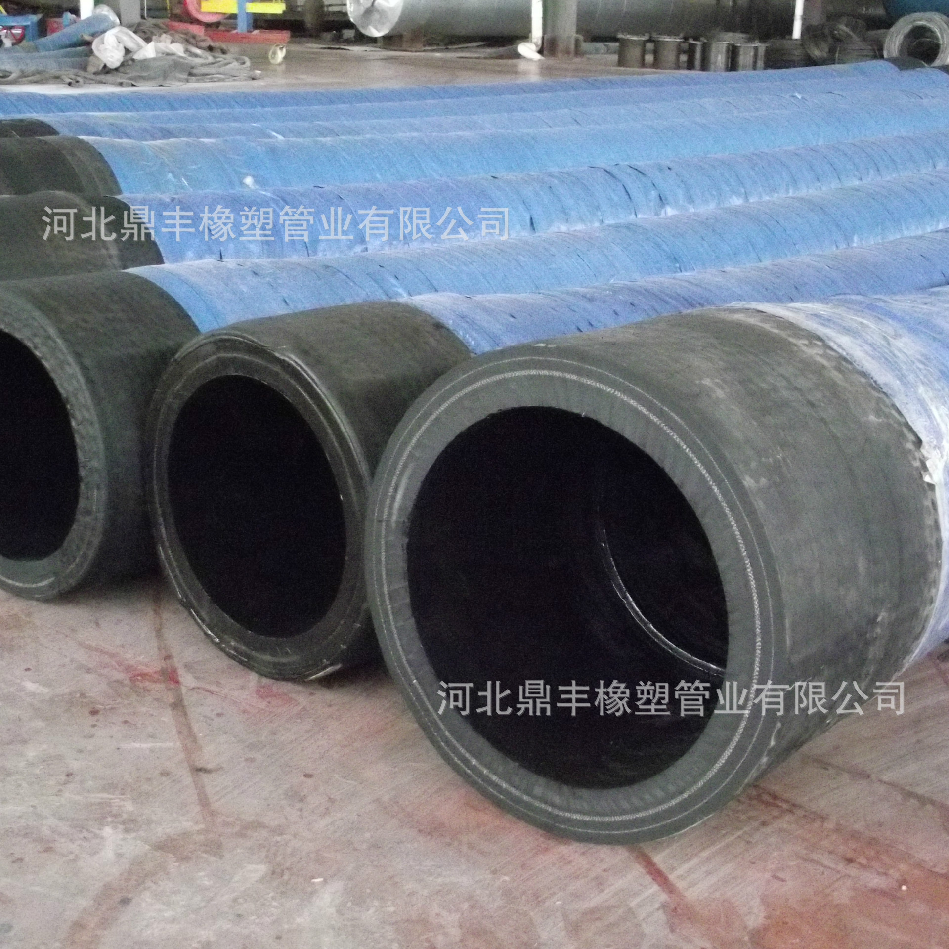 厂家供应大口径排水胶管 大口径吸水钢丝胶管 法兰式泥浆胶管