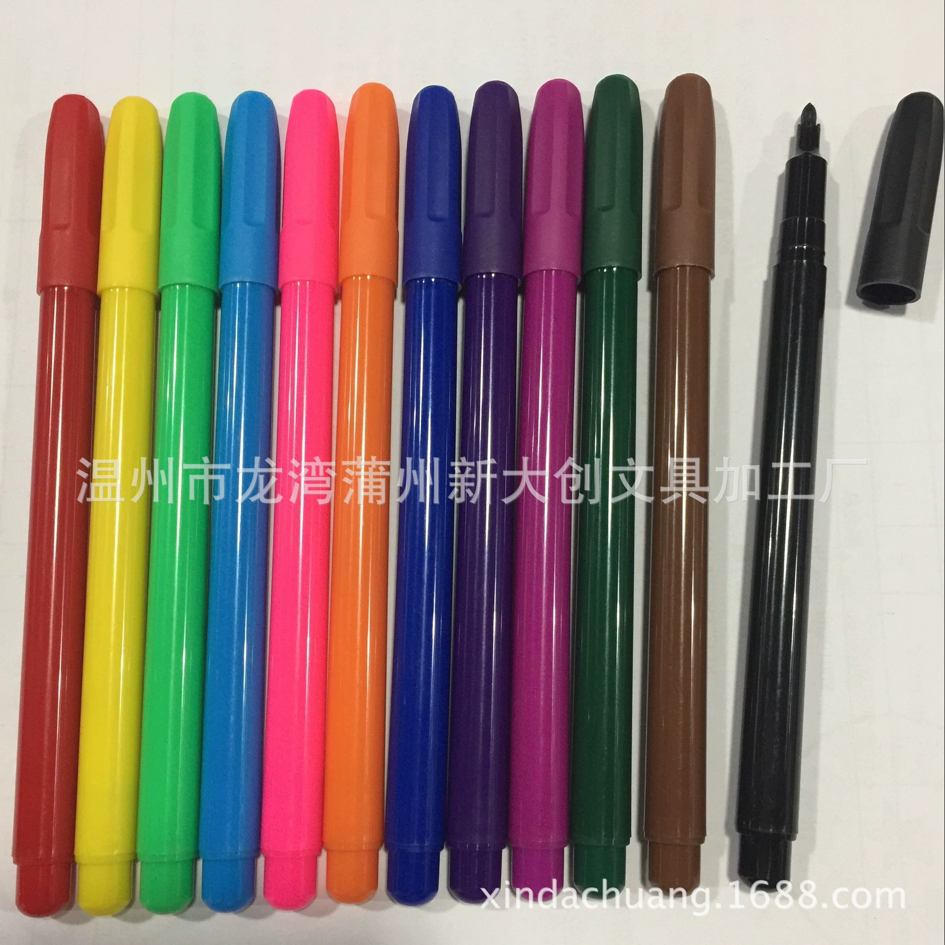 Вэньчжоу маркер пера производители оптом тонкий маркер ручка детская цветная ручка граффити охрана окружающей среды не стираемые художественный маркер