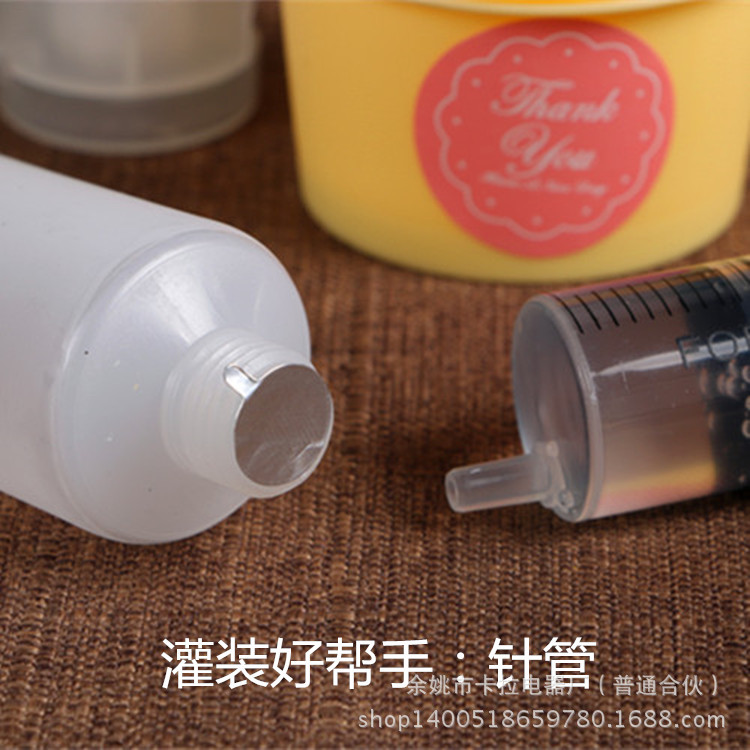 5 ml/g muestra cosmética botella vacía palillos sub-botella manguera champú botella squeeze en stock