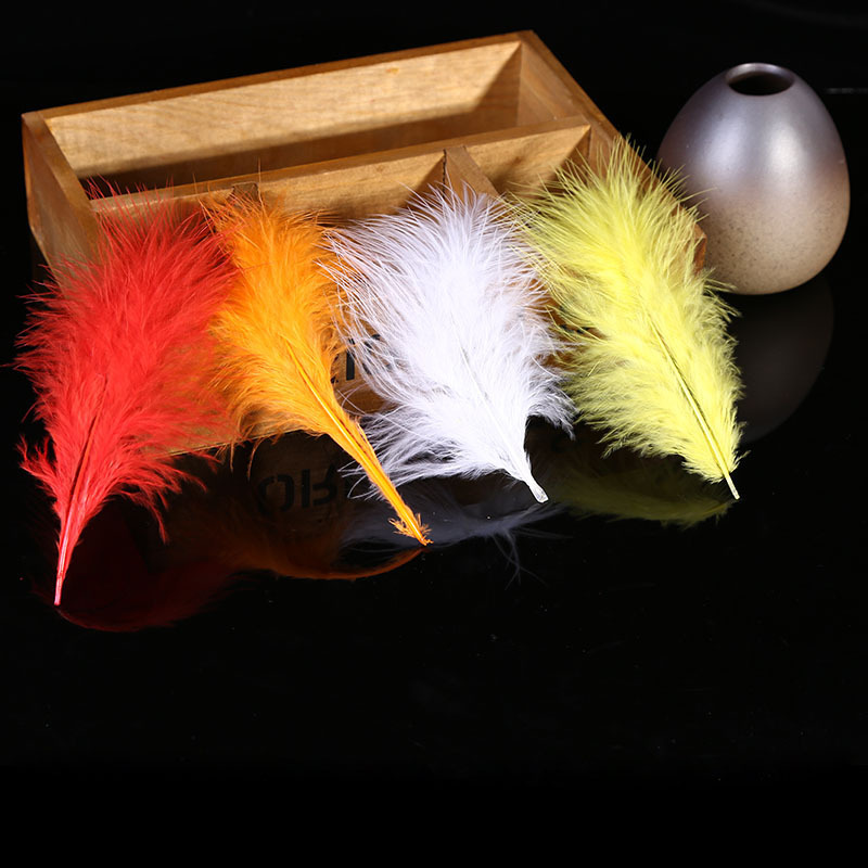 Cross -border spot Turkey Full Velvet Feather Color Color Macaron…