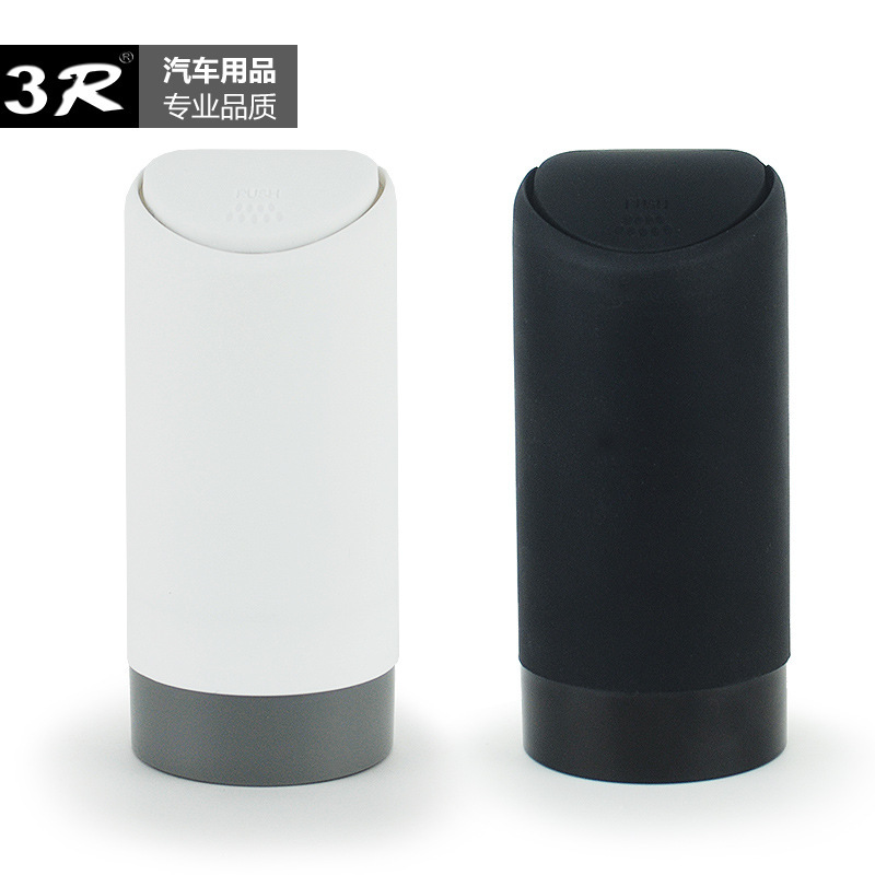 3R taza de silicona tipo contenedor de basura de automóvil contenedor de basura de automóvil conveniente caja de almacenamiento sin ruido