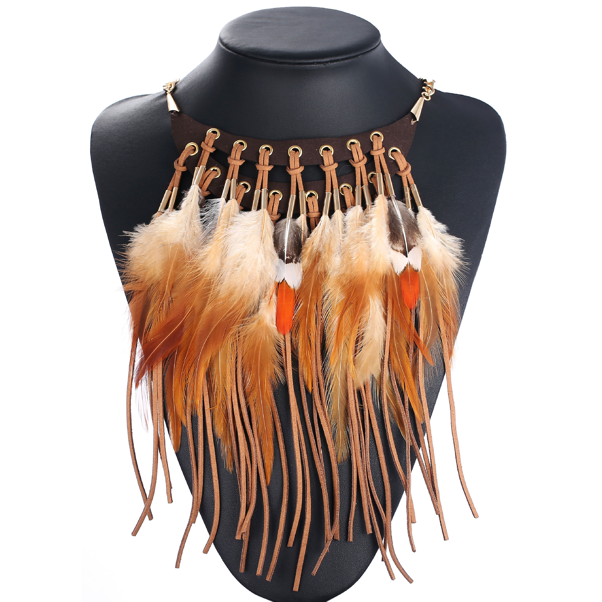 Collar de aleación de moda europea y americana moda Bohemia cadena suéter personalizado collar de suministro transfronterizo para mujeres