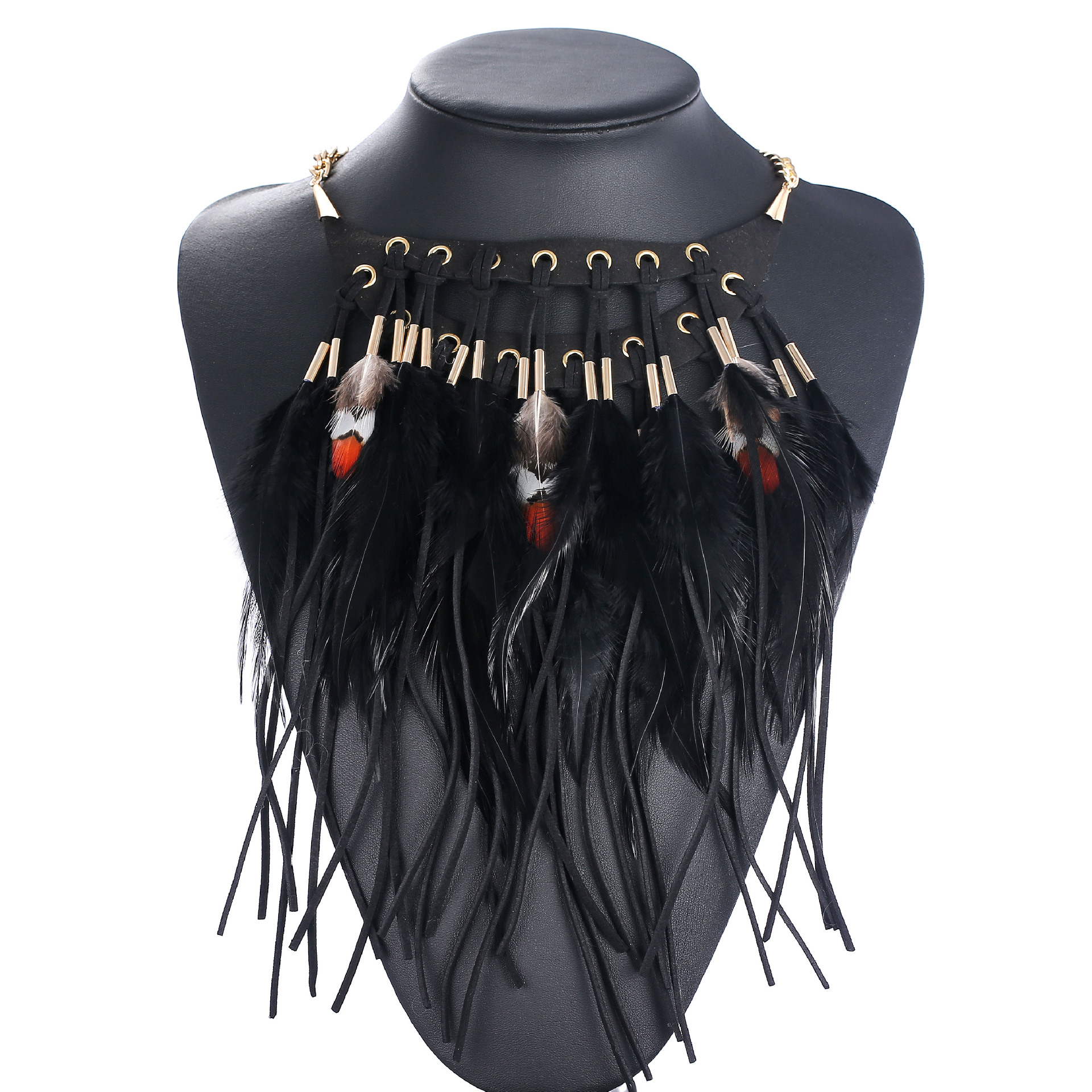 Collar de aleación de moda europea y americana moda Bohemia cadena suéter personalizado collar de suministro transfronterizo para mujeres