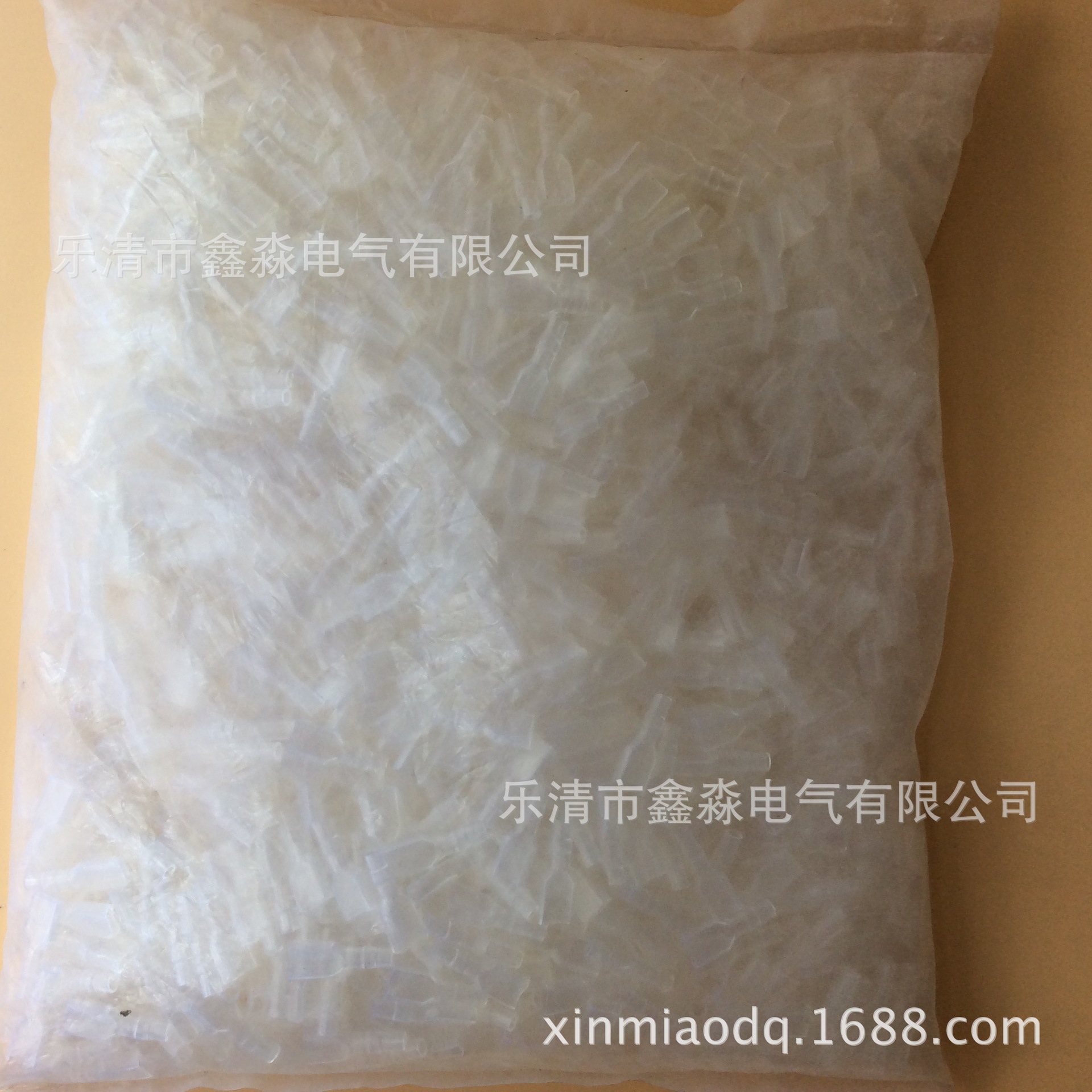 工厂直销 6.3/250护套 绝缘阻燃端子护套 透明PVC软护套 2000