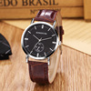 High-end fashionable quartz mechanical waterproof belt, watch for leisure suitable for men and women