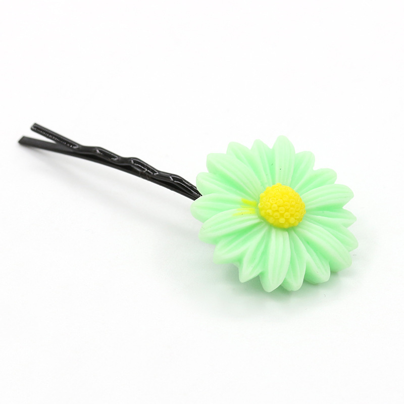 Margarita fresca flor horquilla estilo coreano nuevos accesorios para el cabello al por mayor temperamento banda para el cabello cuerda para el cabello accesorios de puesto