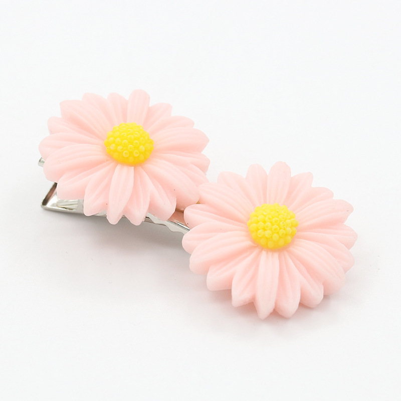 Margarita fresca flor horquilla estilo coreano nuevos accesorios para el cabello al por mayor temperamento banda para el cabello cuerda para el cabello accesorios de puesto