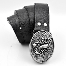 皮带男平滑扣防身腰带小刀嘻哈非主流休闲青年潮流腰带一件代发