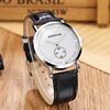 High-end fashionable quartz mechanical waterproof belt, watch for leisure suitable for men and women