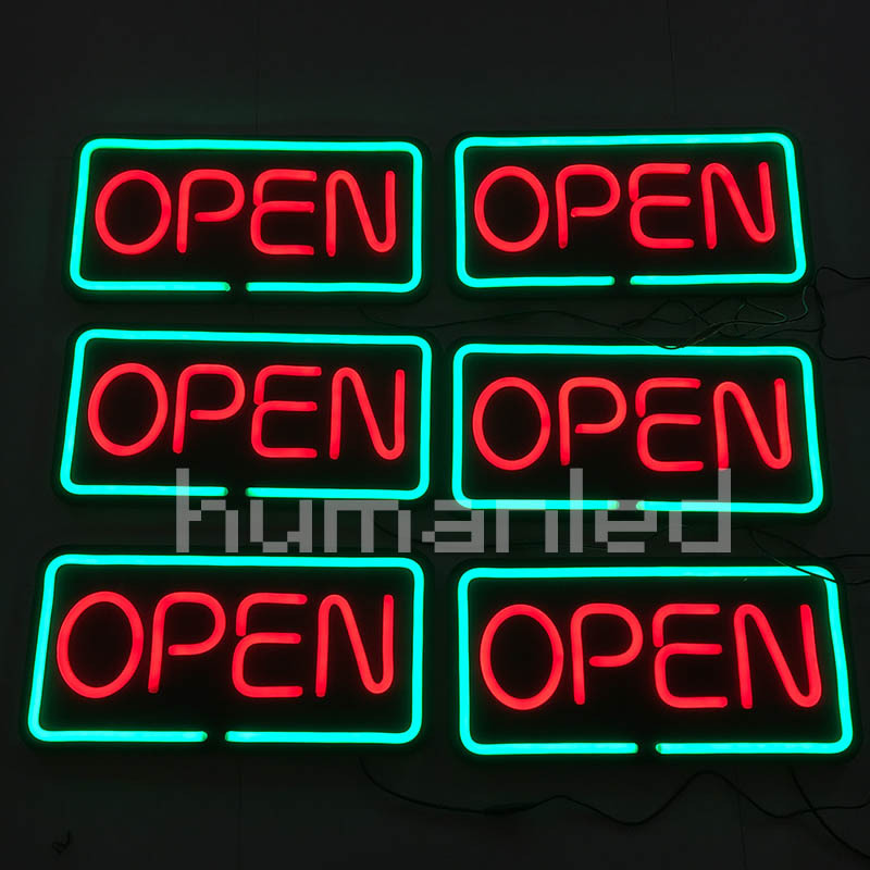 OPEN LED 2835低压12V霓虹灯招牌 霓虹灯标识 软灯带广告牌