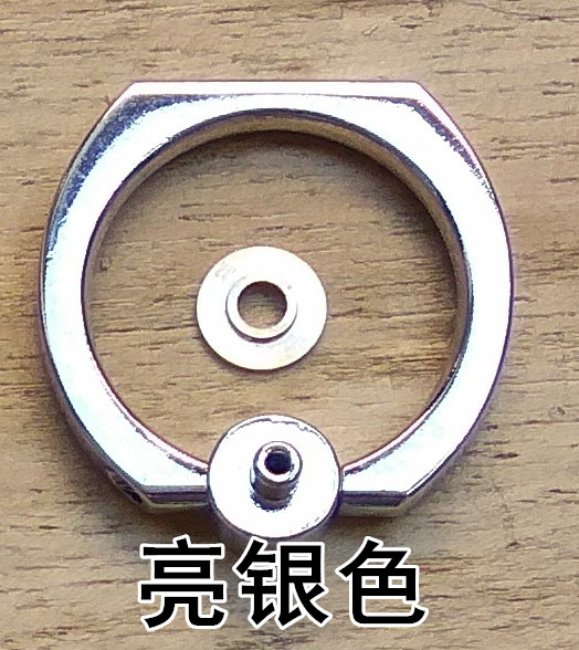 亜鉛合金の小頭の指のリングはpvcの圧力の怠惰な人のiring携帯の箱の指のリングの支柱の金属の部品の現物を掛けます。