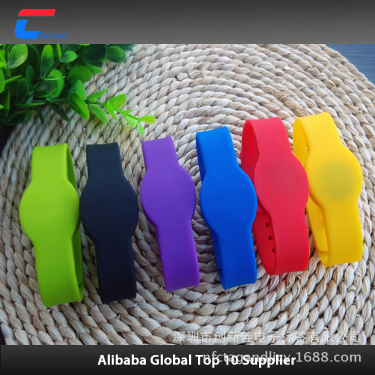 RFID NFC手腕带,腕带式电子标签,RFID硅胶手腕带,NFC手环