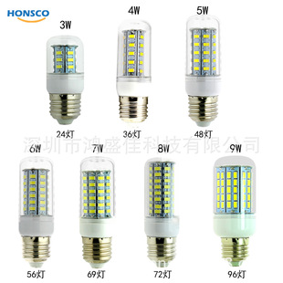 Кукурузная лампа рот E27 E14 B22 24SMD 36SMD 5730 69SMD 96SMD 5730SMD