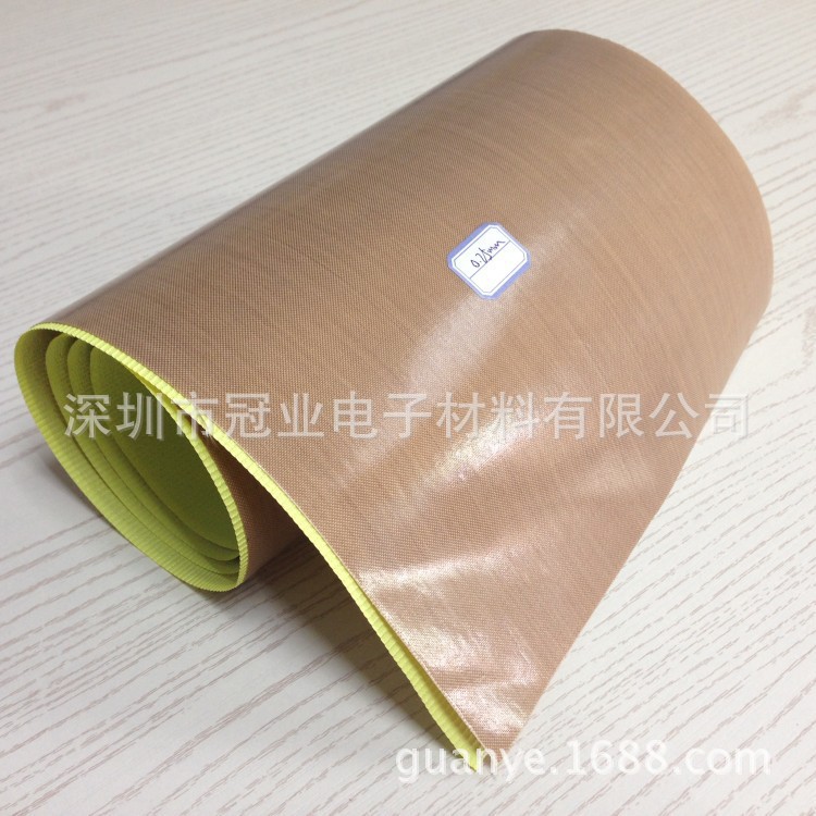 专业生产铁氟龙高温胶带,咖啡色特氟龙胶带 黑色 白色铁氟龙