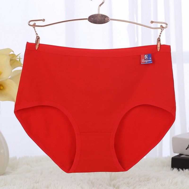 Women's Pure Cotton Underwear, Large Size, Antibacterial, Class A, Mid-Waist Briefs for Mothers and Middle-Aged and Elderly Women, Wholesale from Manufacturer Women's Pure Cotton Underwear, Large Size, Antibacterial, Class A, Mid-Waist Briefs for Mothers and Middle-Aged and Elderly Women, Wholesale from Manufacturer