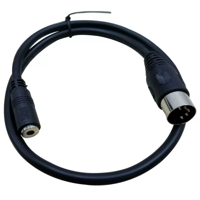 3.5 Музыкальный аудио разъем - встроенный MIDI 5-ядерный ротор провод audio output MIDI 5 core DIN5P мужской