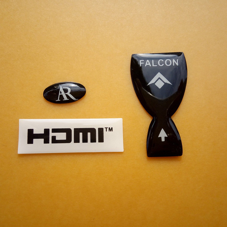 厂家直供水晶滴胶标签,不干胶亚克力滴胶贴Pu滴胶PVC按键面贴