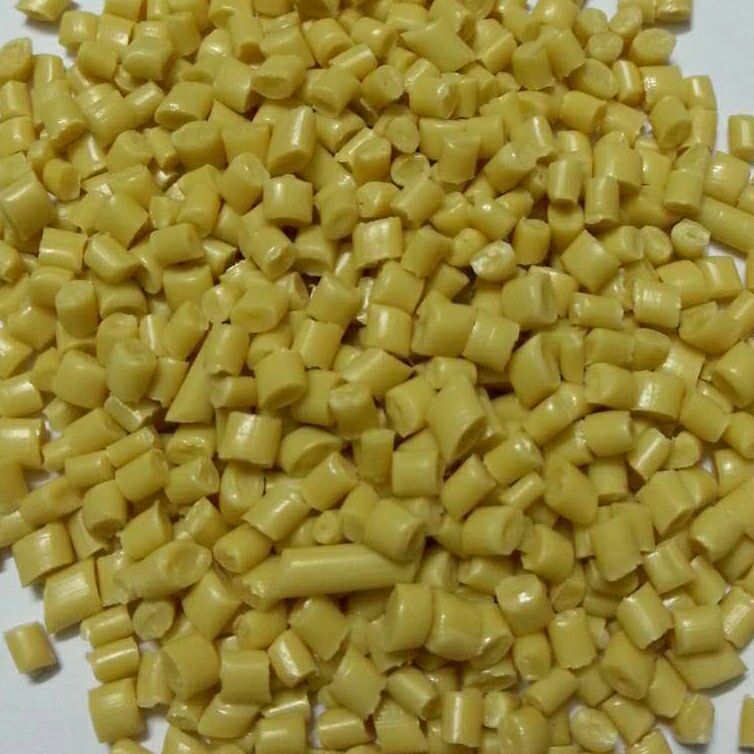 供应黄色PP再生料  环保PP再生颗粒  聚丙烯破碎料  专业PP抽粒料
