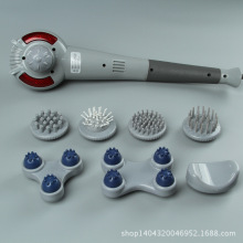 红外线按摩棒多功能按摩锤七合一大力王无极变速电动按摩器减压