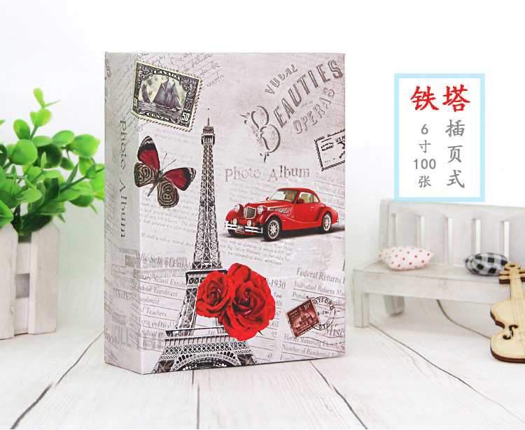 Qianyu 6-inch 100 4R álbum de bolsillo álbum de Bolsillo de papel Álbum de hogar para niños al por mayor