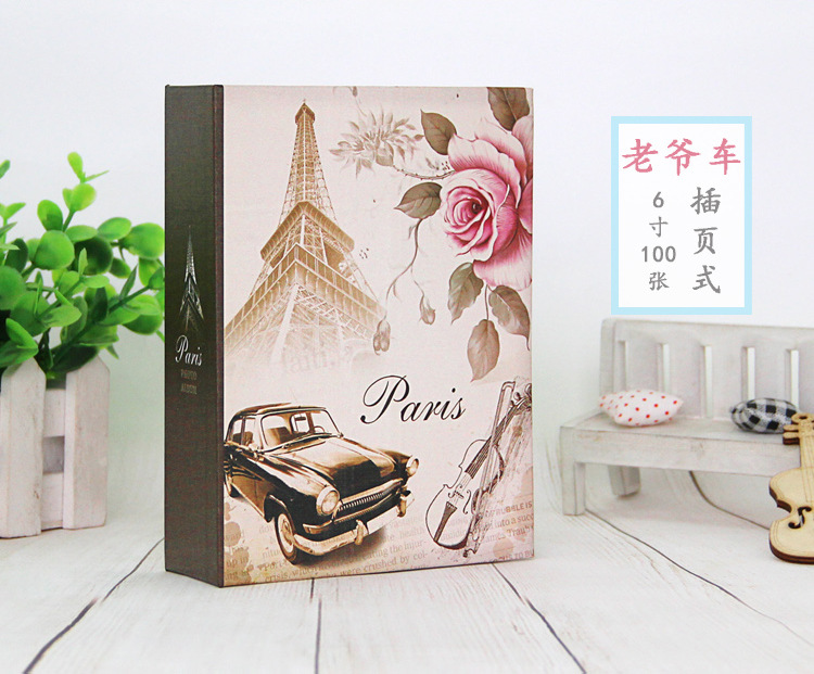 Qianyu 6-inch 100 4R álbum de bolsillo álbum de Bolsillo de papel Álbum de hogar para niños al por mayor