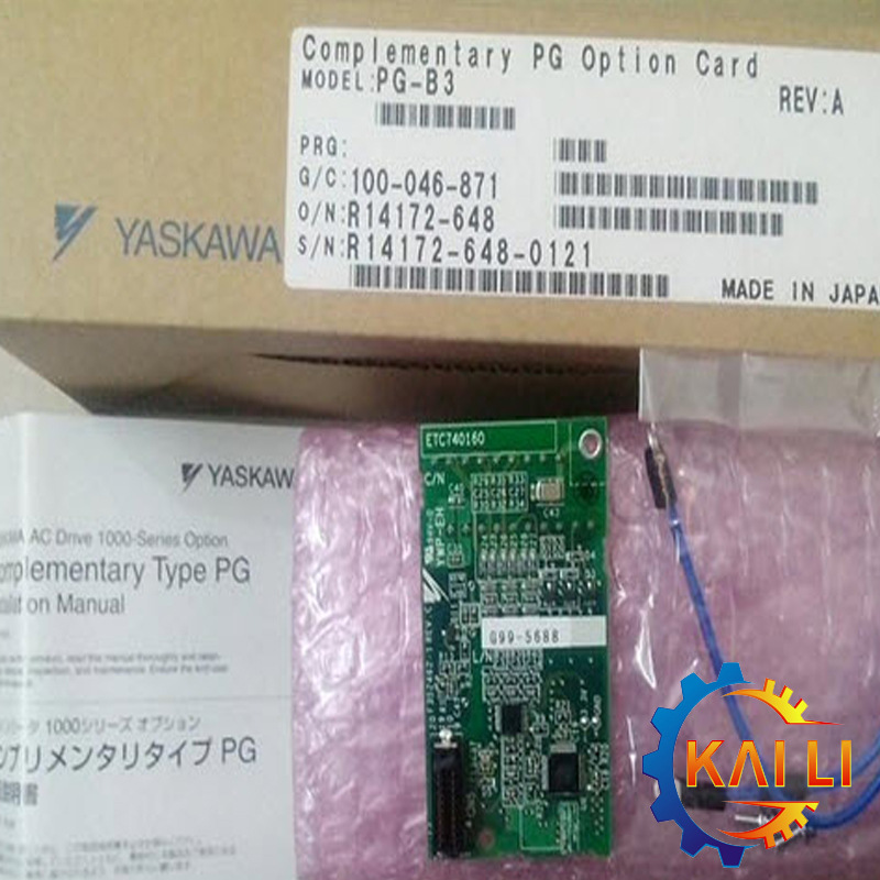 现货供应安川变频器速度卡PG-B3  全新原装正品