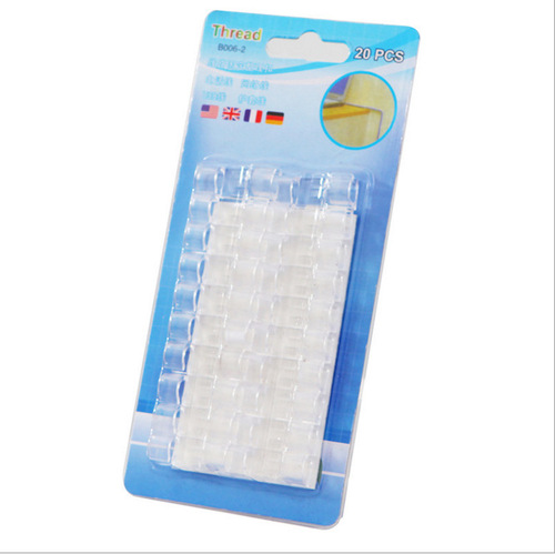 Self-adhesive wall cable manager, fixed clip, network cable storage organizer, data cable fastener, 20 pieces